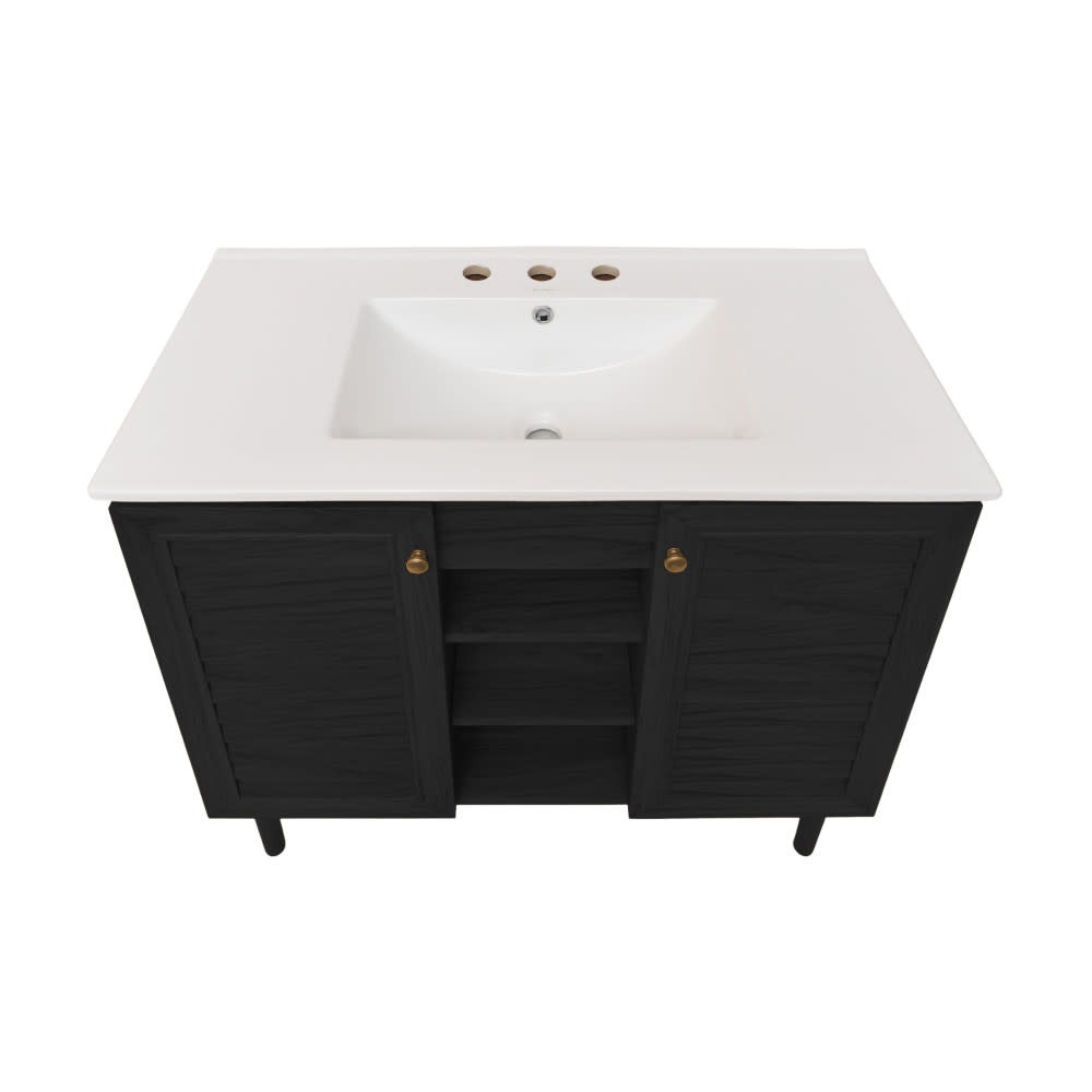 Swiss Madison SM-BV6202-3W Bron 36″ – Brown Oak
