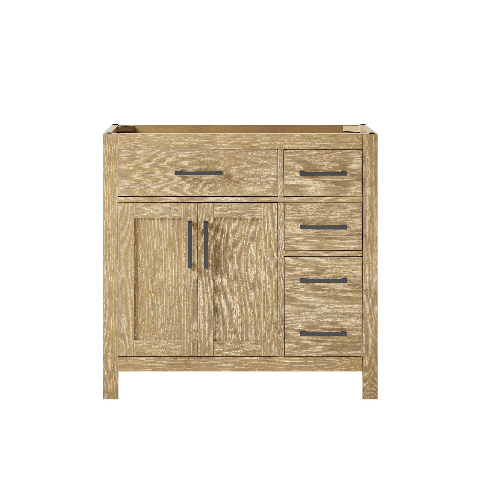 Wyndham Collection WCG242436S-CX-MXX Beckett 36″ Single – White / Brushed Gold