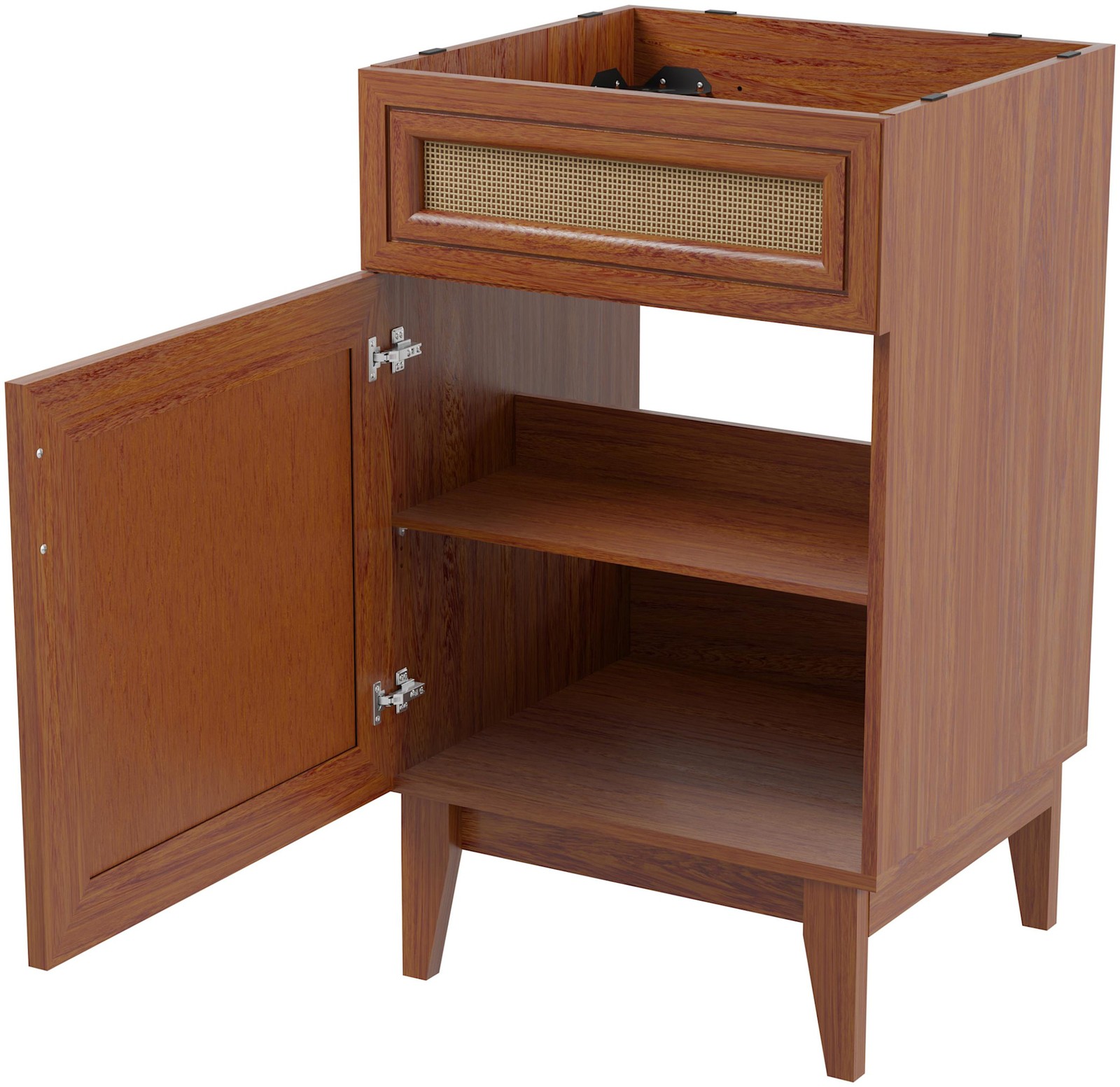JONATHAN Y Lighting VAN1008 Javer 20″ Single – Wood