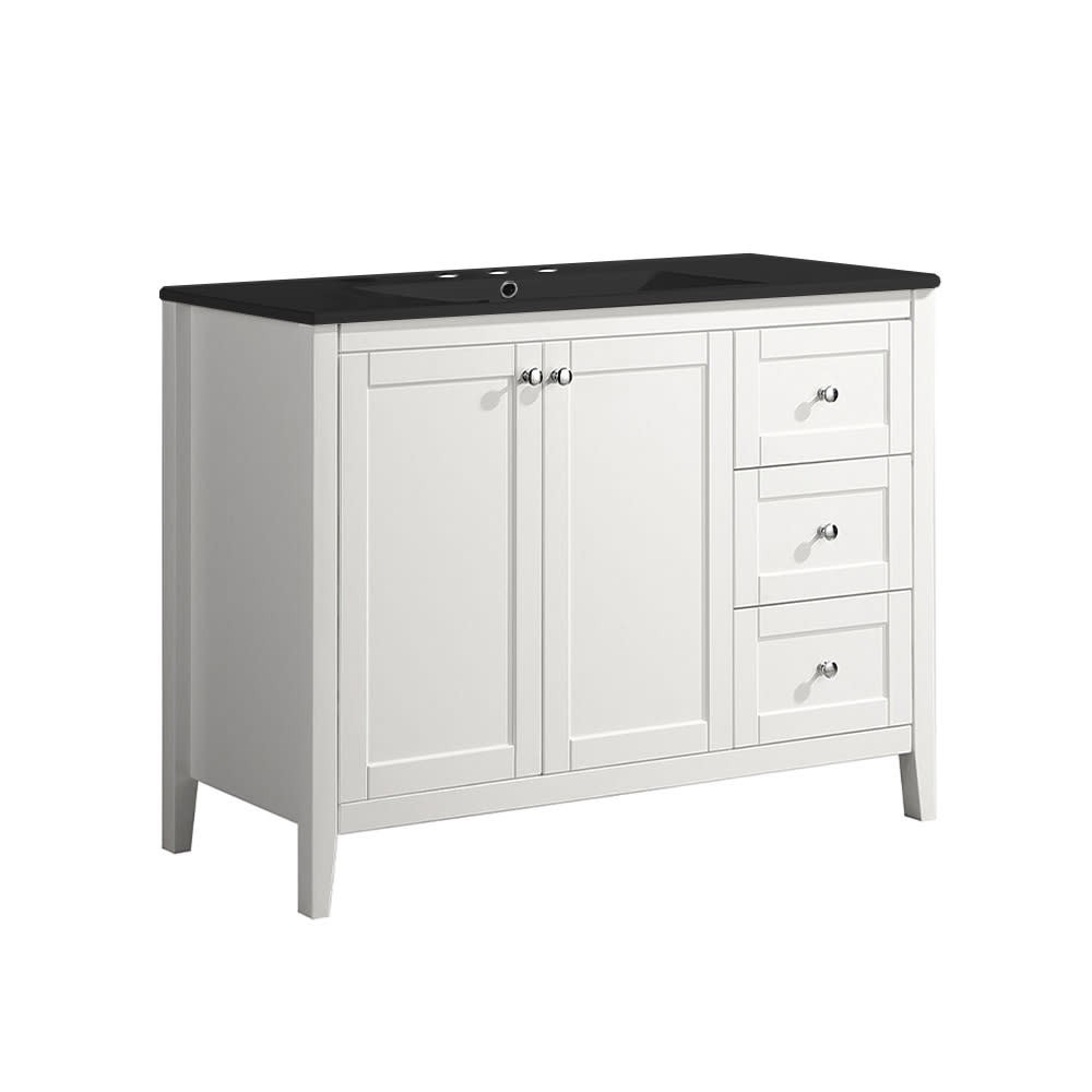 Swiss Madison SM-BV414-3MB Cannes 48″ – White / Matte Black