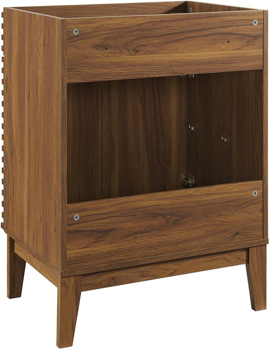 Render 23.5″ Bathroom Vanity in Walnut (Sink Basin Not Included)