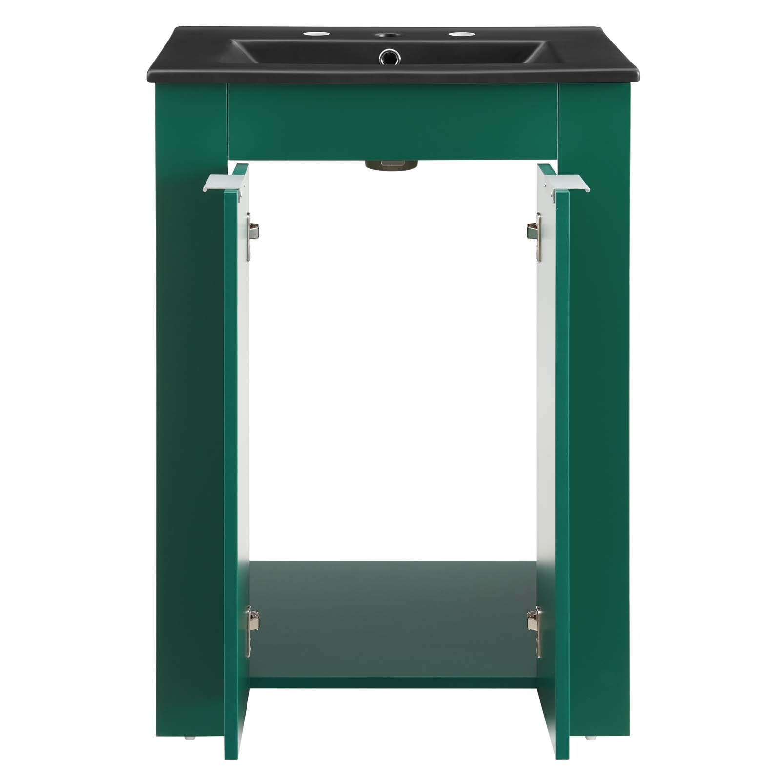 Modway Maybelle 24″ Bathroom Vanity In Green Black