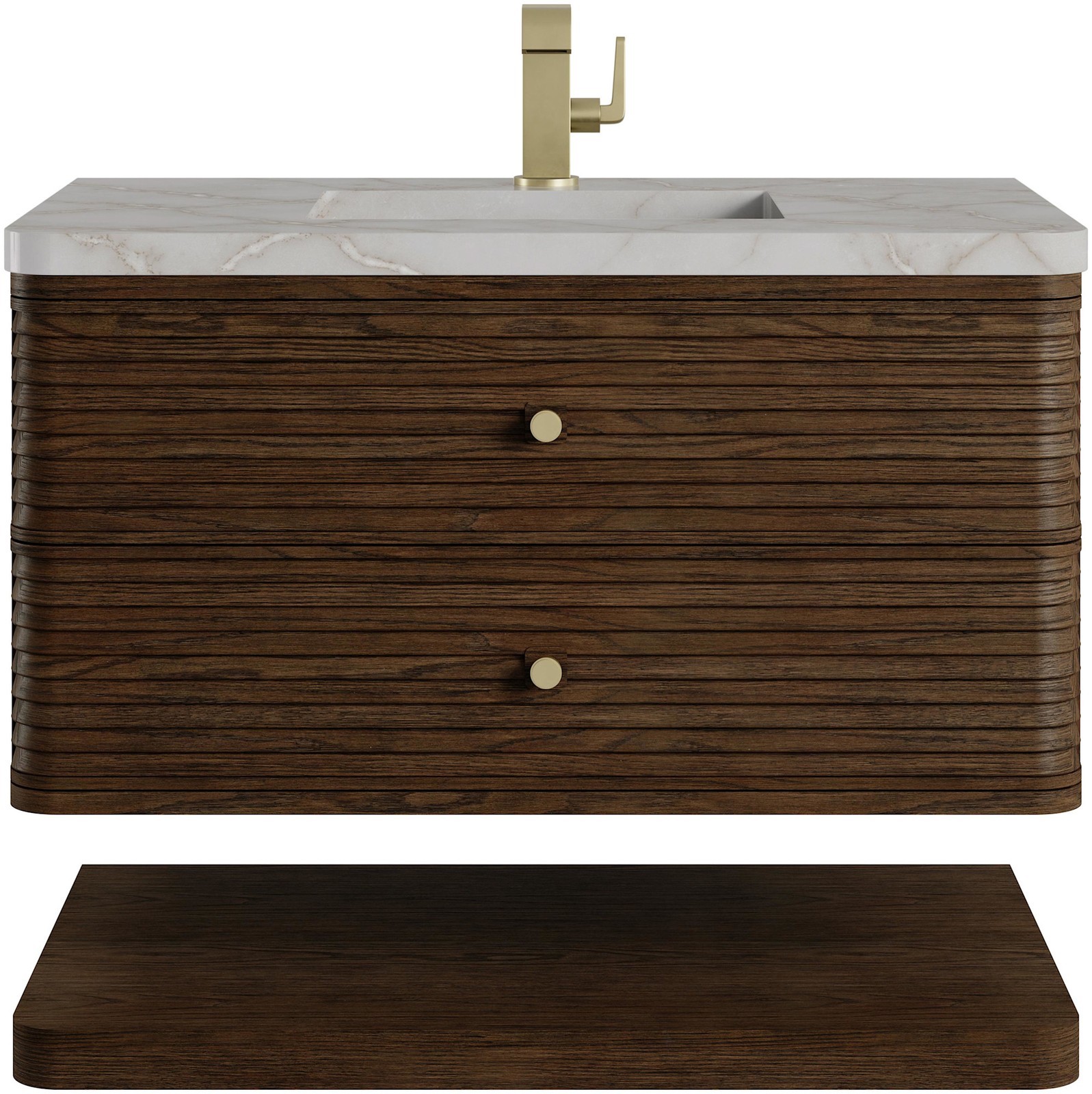 James Martin Vanities D640-V36-3VSL Allamari 36″ Wall Mounted – Sable