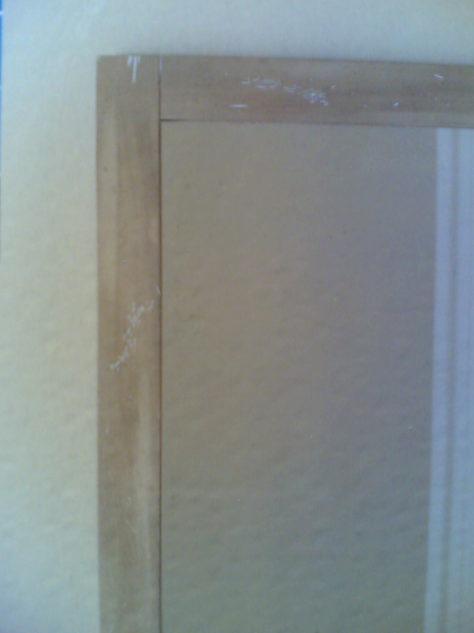 NIB: Nice Bathroom Vanity or Hallway Mirror w/ Solid Wood Frame 20×24