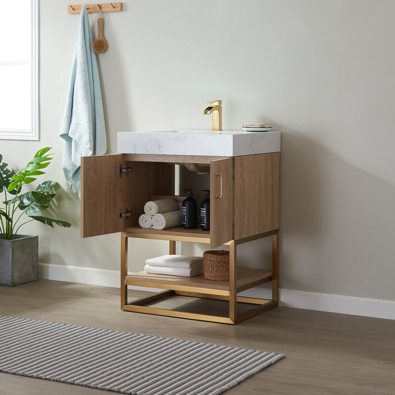 Miseno MV789024-NM Alistair 24″ – North American Oak