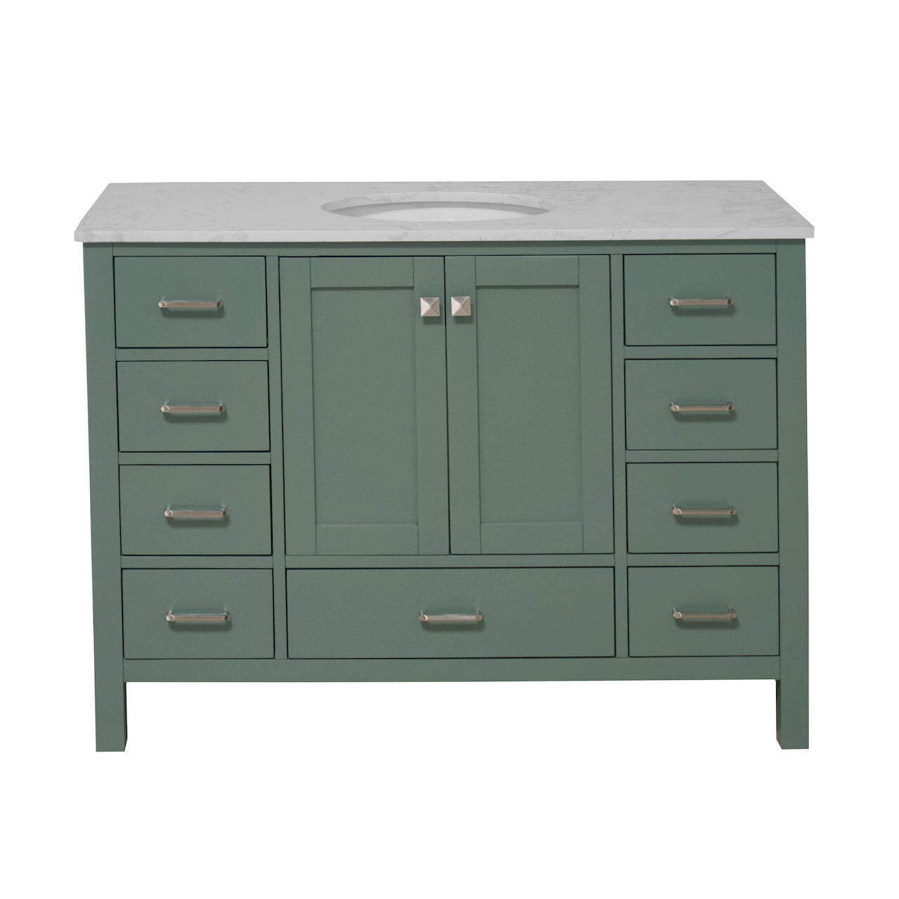 Horizon 48-inch Vanity with Engineered Carrara Top