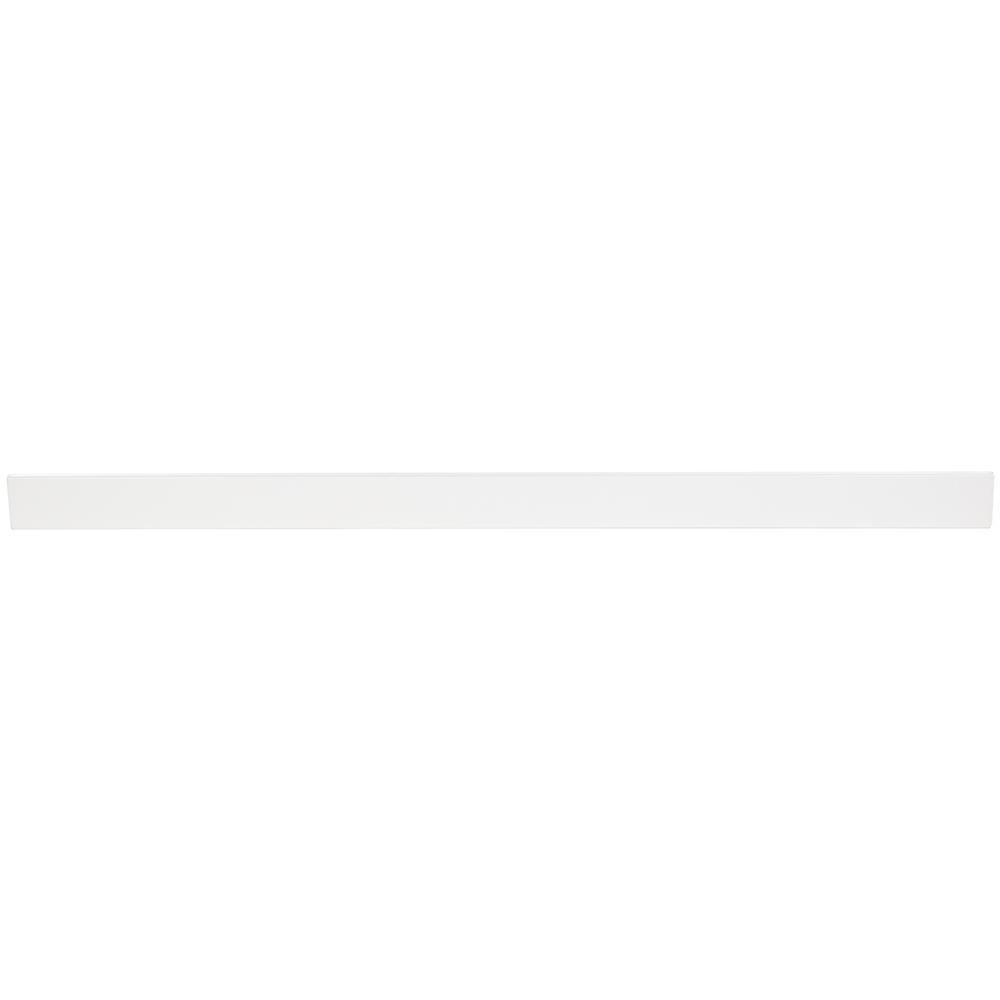 Home Decorators Collection 61 in. W Cultured Marble Vanity Backsplash White