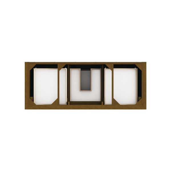 60″ James Martin Brookfield 547-V60S-HNO Single Vanity Cabinet Honey Oak