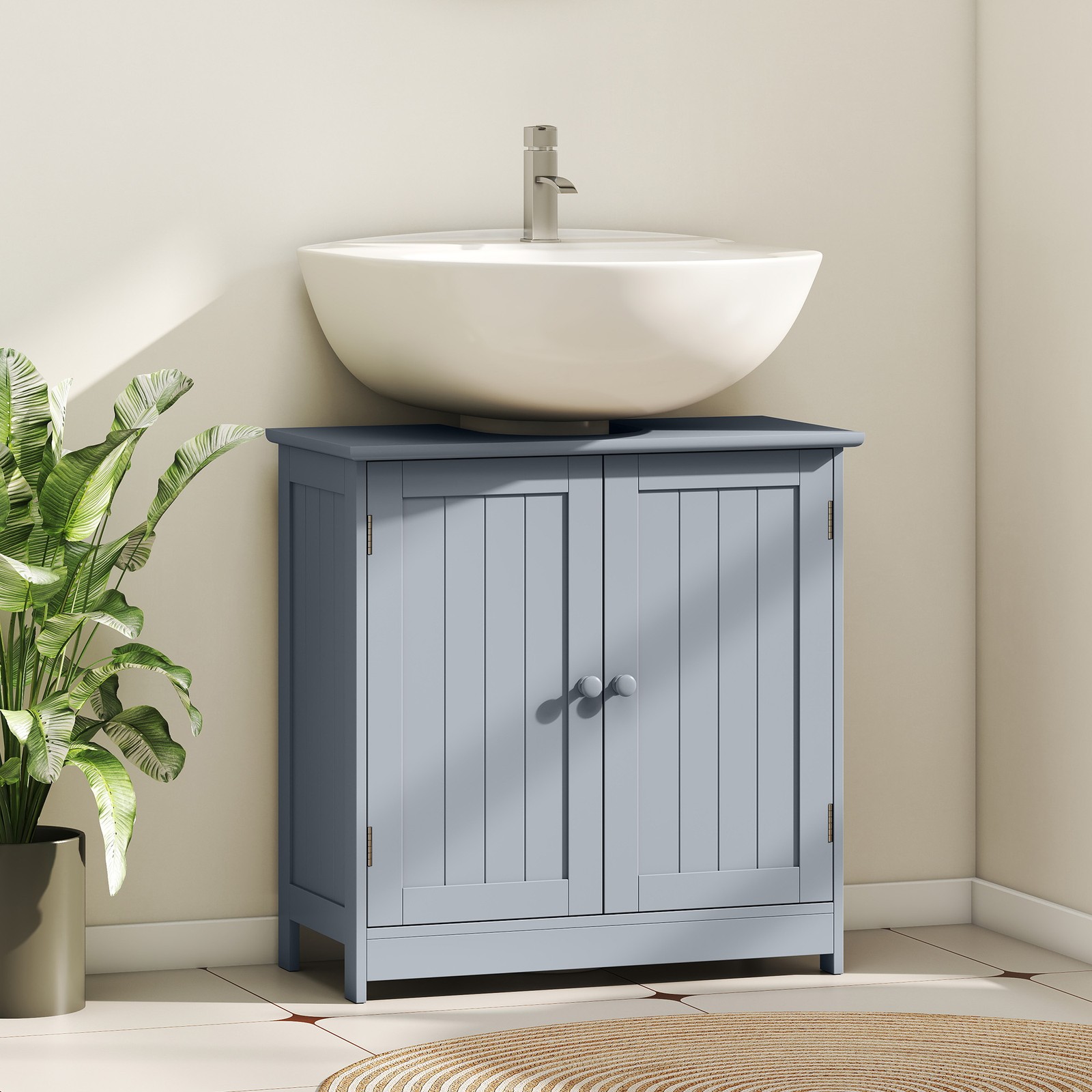 Bathroom Under Sink Vanity Cabinet, Multipurpose Space Saving Storage,Used