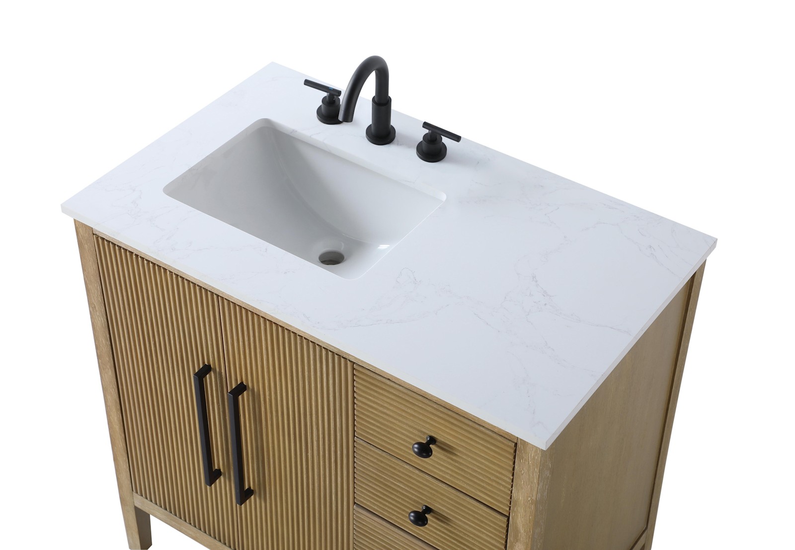 Elegant Lighting VF29636 Blakely 36″ – Hazel Oak