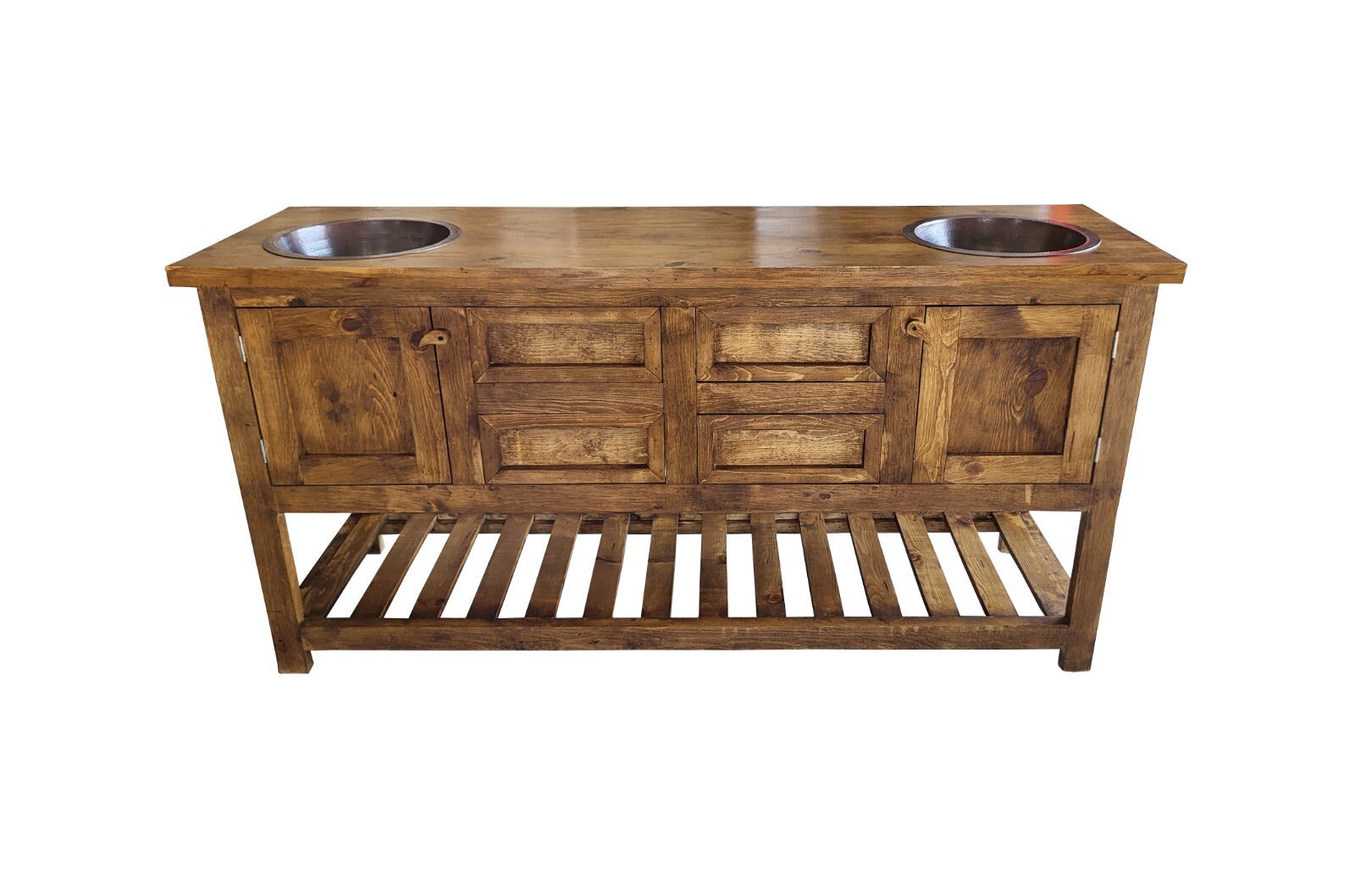 Belmont Reclaimed Wood bathroom vanity