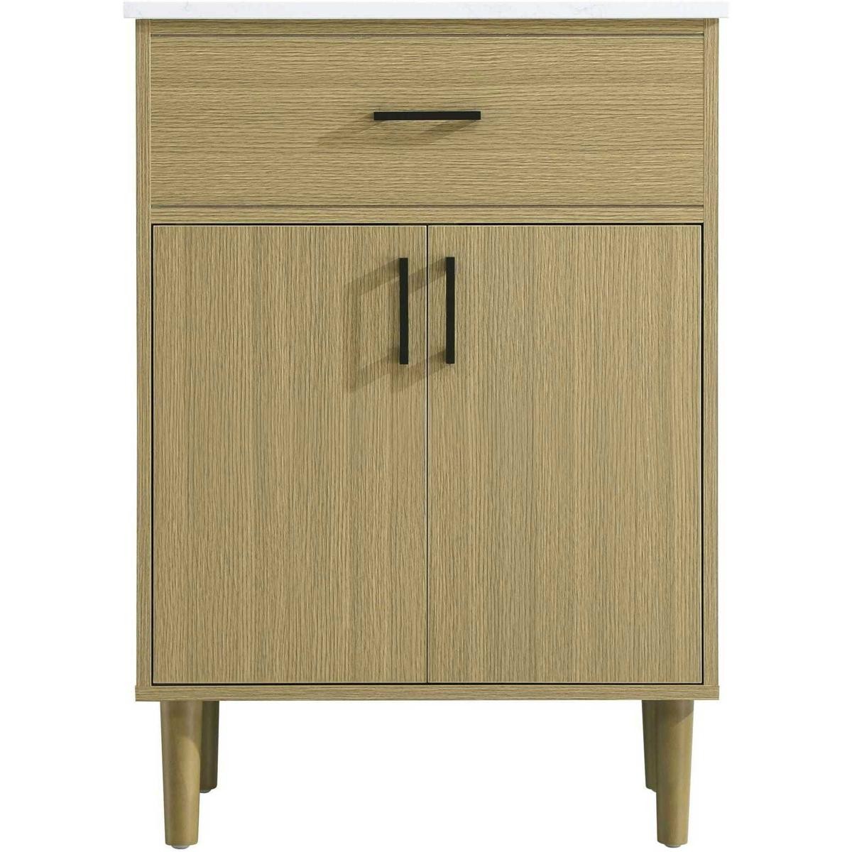 Elegant Lighting VF25024MHB Chandler Vanity Honey Brown