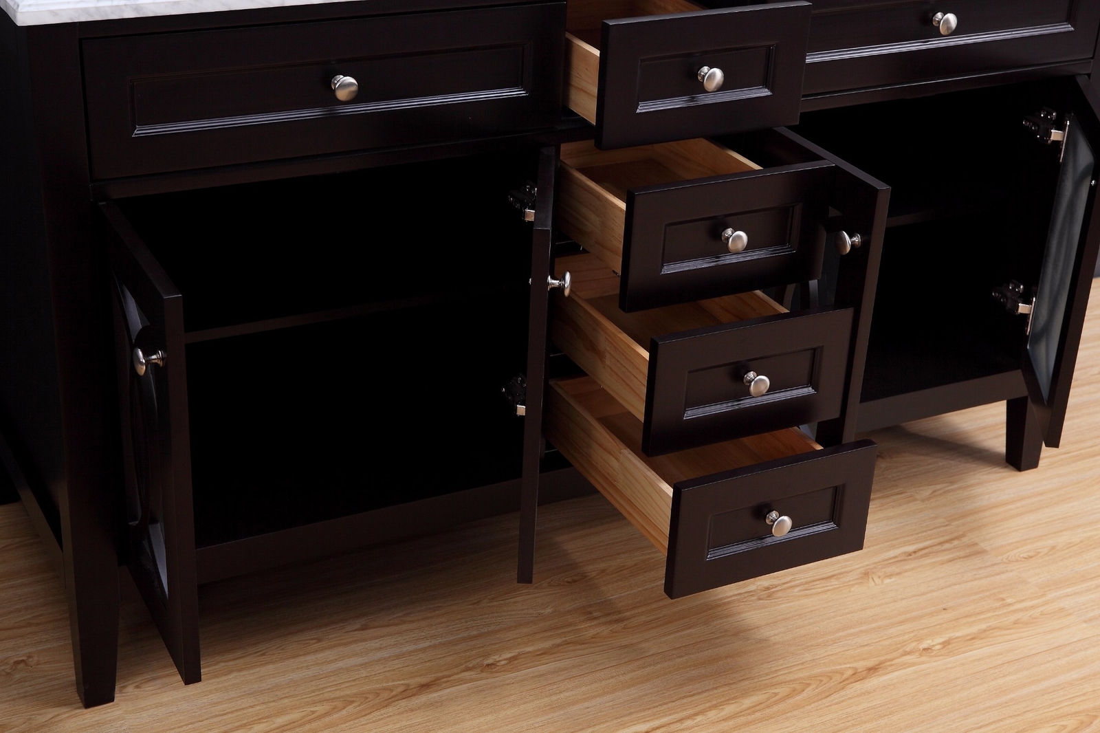 Bathroom Vanity – Transitional Bathroom Vanity Set – Double Sink – Rocca 60″