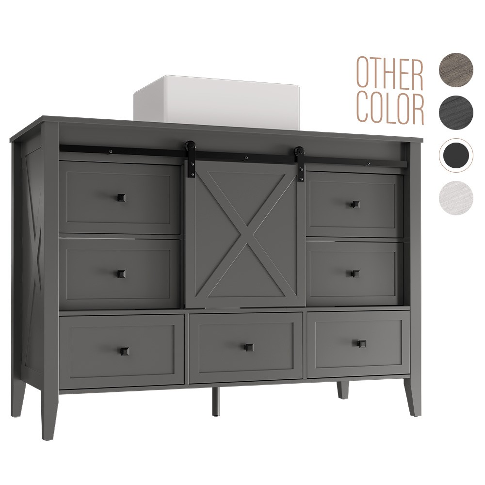 48″ Bathroom Vanity Cabinet with Door Sink Bowl Cabinet Bath Organizer New