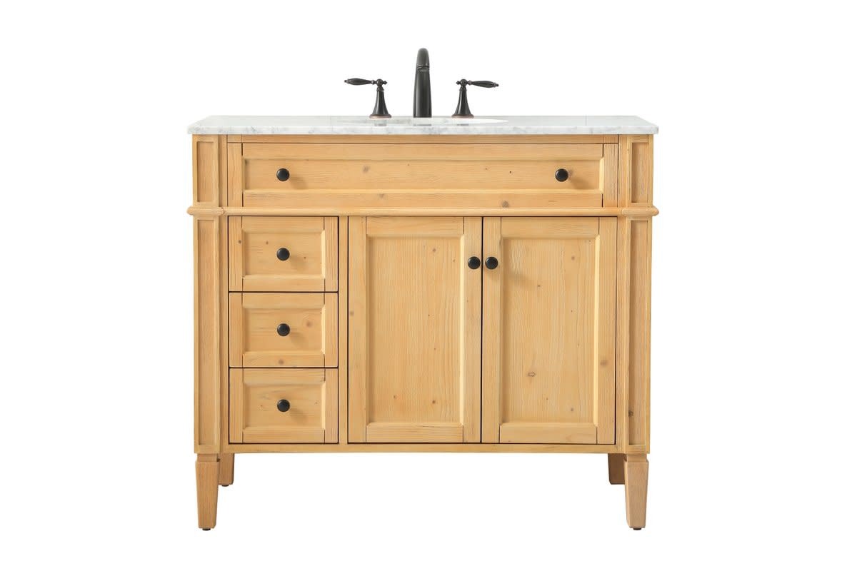 Elegant Lighting VF12540 Park Avenue 40″ – Natural Wood