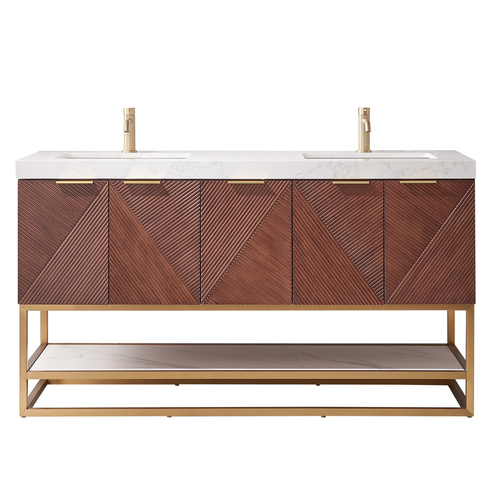 Miseno MV-NM-MAHO60DG-GWT Mahon 60″ – North American Deep Walnut