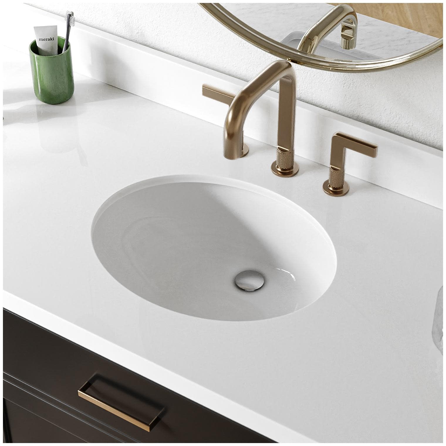 Ariel T061SWQOVO Hepburn 61″ – White