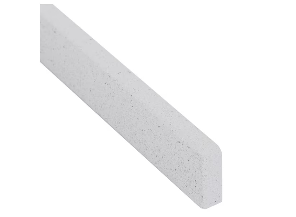 Glacier Bay 25 in. Cultured Marble Vanity Backsplash in Colorpoint White