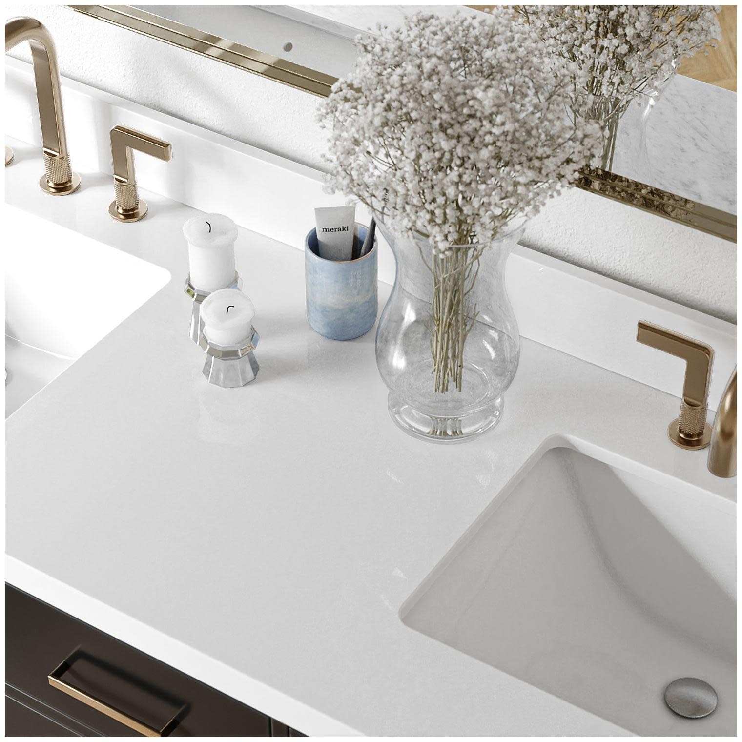 Ariel T061DWQRVO Hepburn 61″ – White