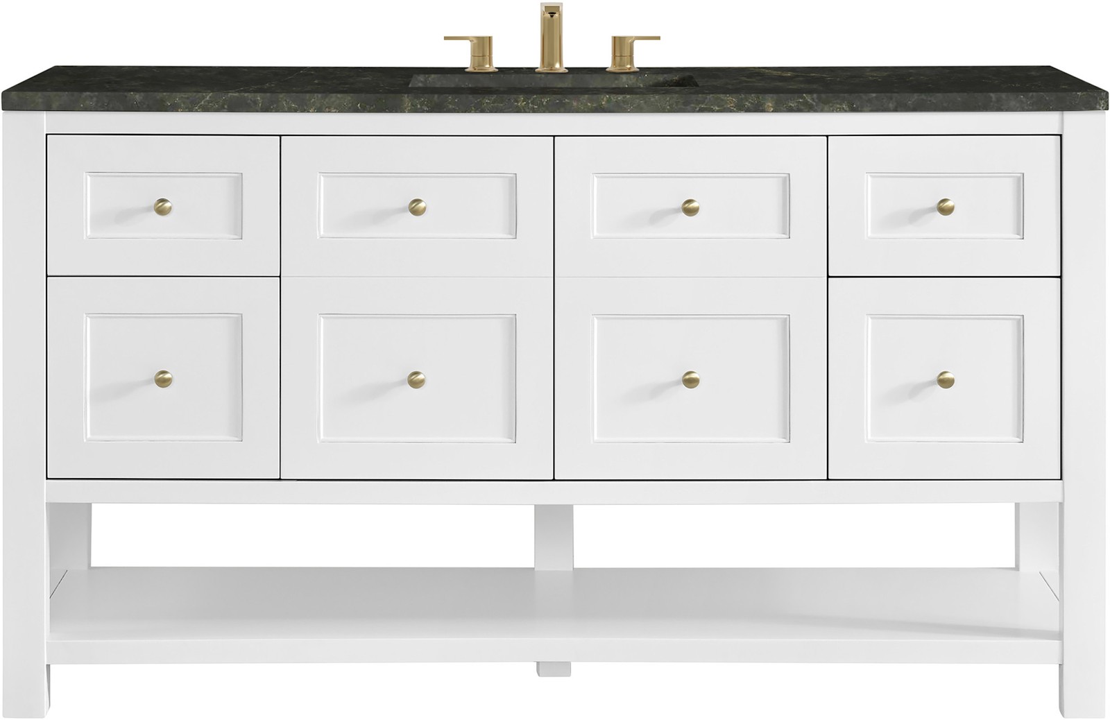 James Martin Vanities 330-V60S-3PHT Breckenridge 60″ – White