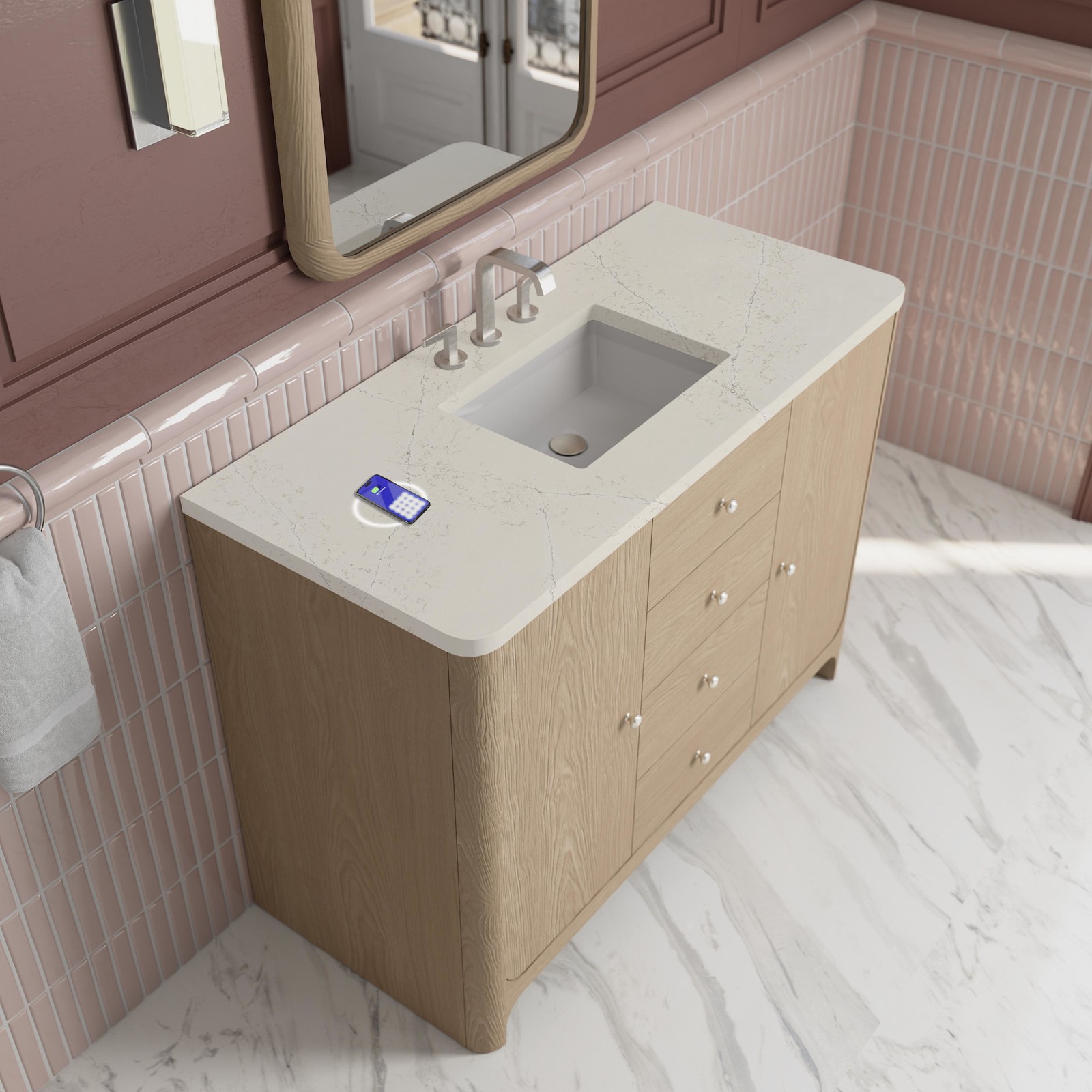 James Martin Vanities D125-V48-FSFR Gracyn 48″ – Sable