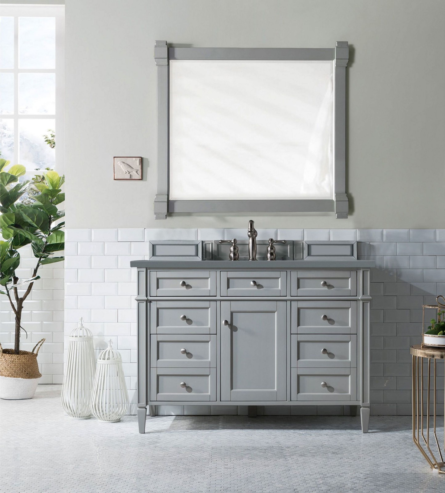 James Martin Vanities 650-V48-3CBL Brittany 48″ – Brown