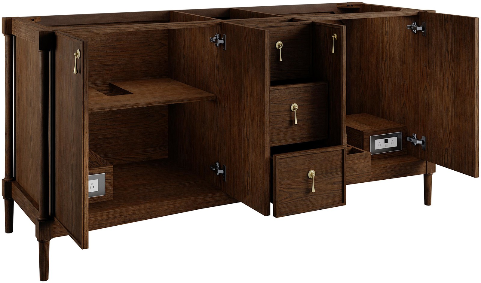 James Martin Vanities D680-V72-FVSL Kinnsden 72″ – Wood