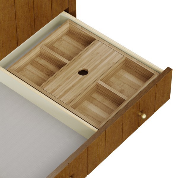 30″ James Martin Hudson 435-V30-HNO Single Vanity Cabinet Honey Oak
