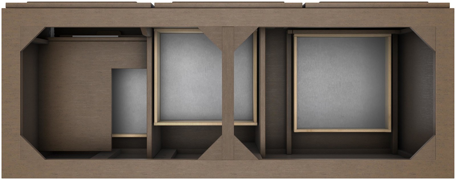 James Martin Vanities 620-V60D-3ENC Portland 60″ – Wood