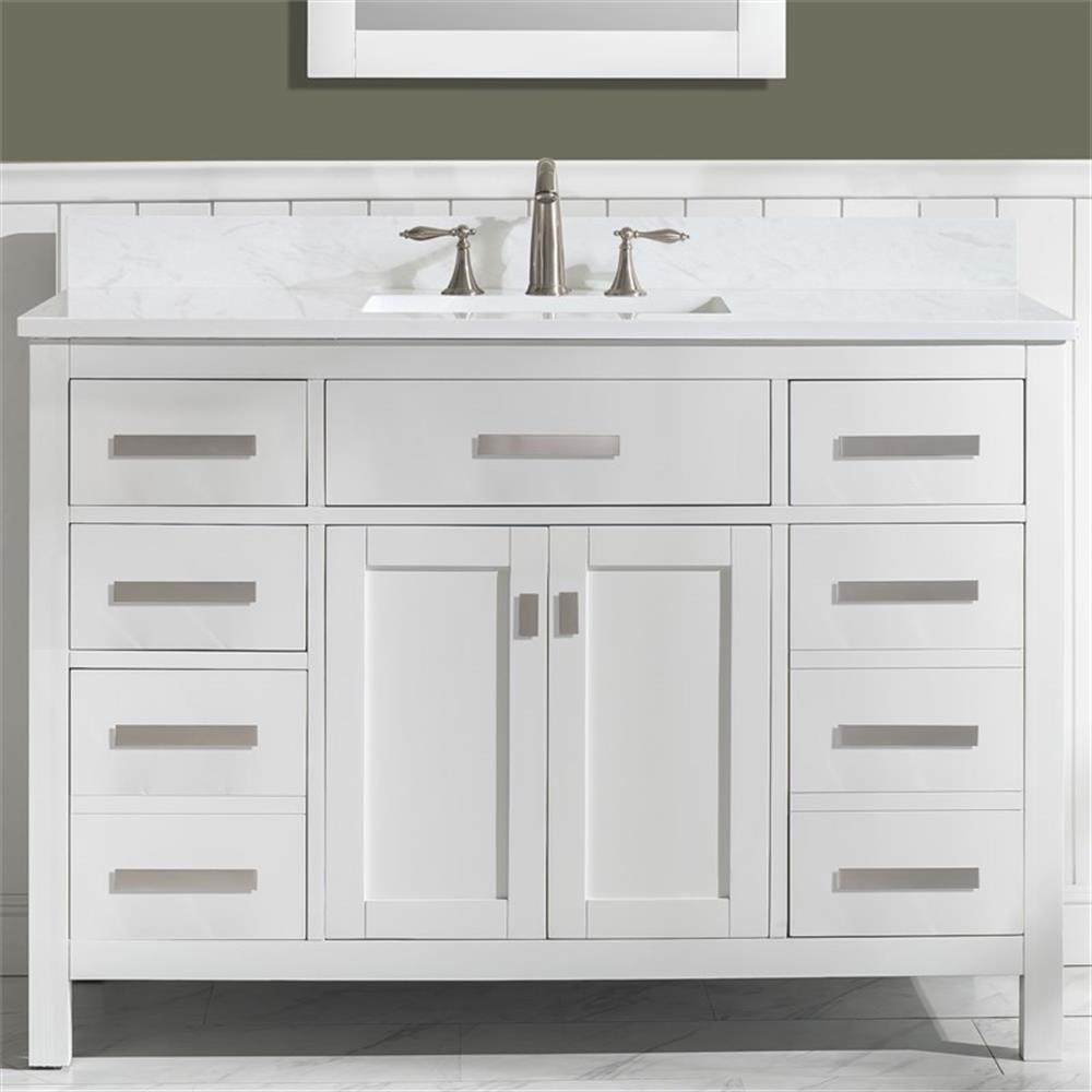 Design Element Group 48″ Single Vanity in White