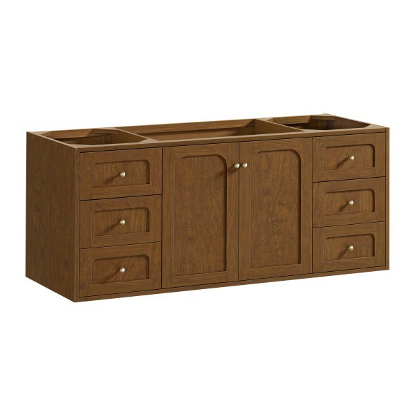 60″ James Martin Laurent 545-V60S-HNO Single Vanity Cabinet Honey Oak