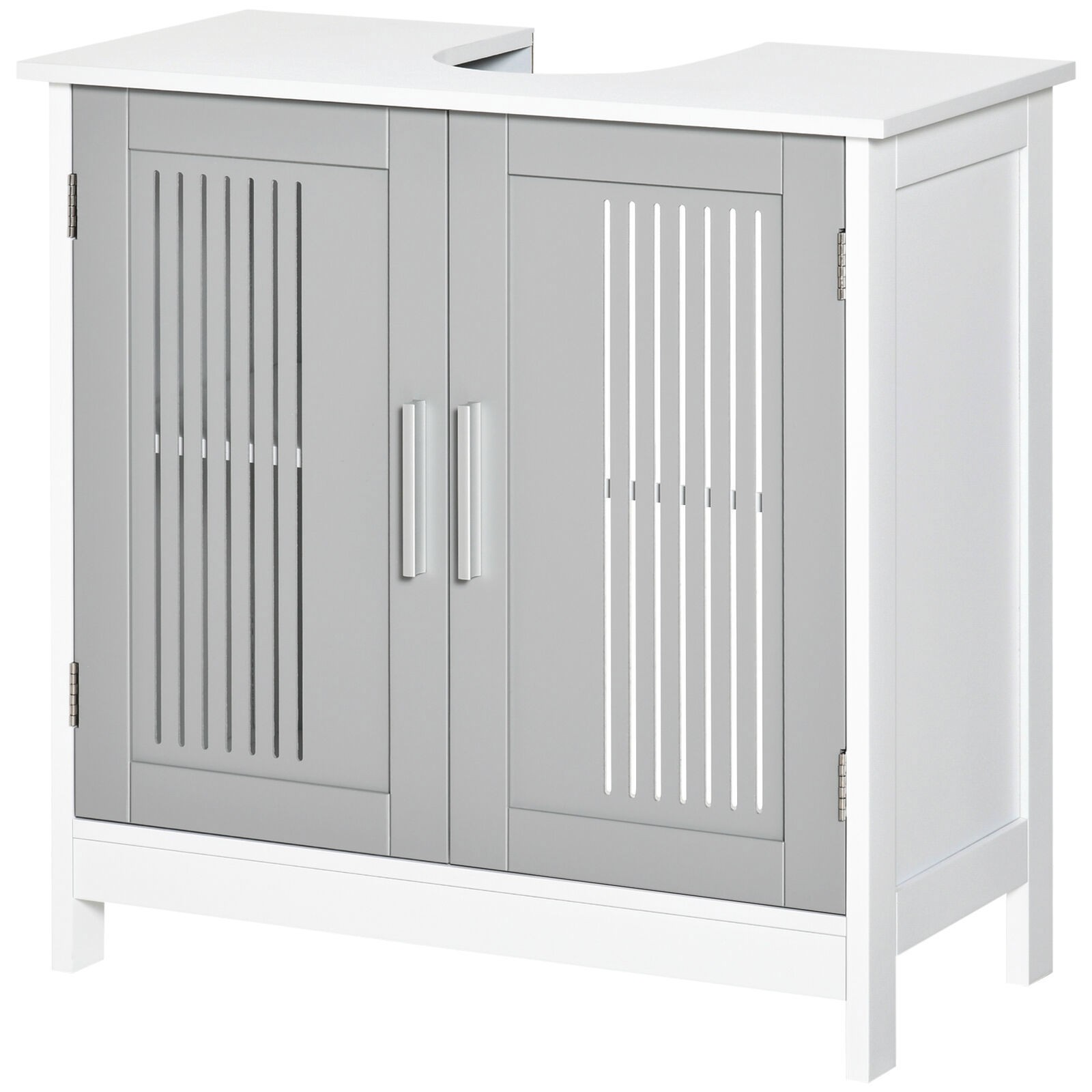 Bathroom Under Sink Cabinet Vanity Unit w/ Adjustable Storage Shelves