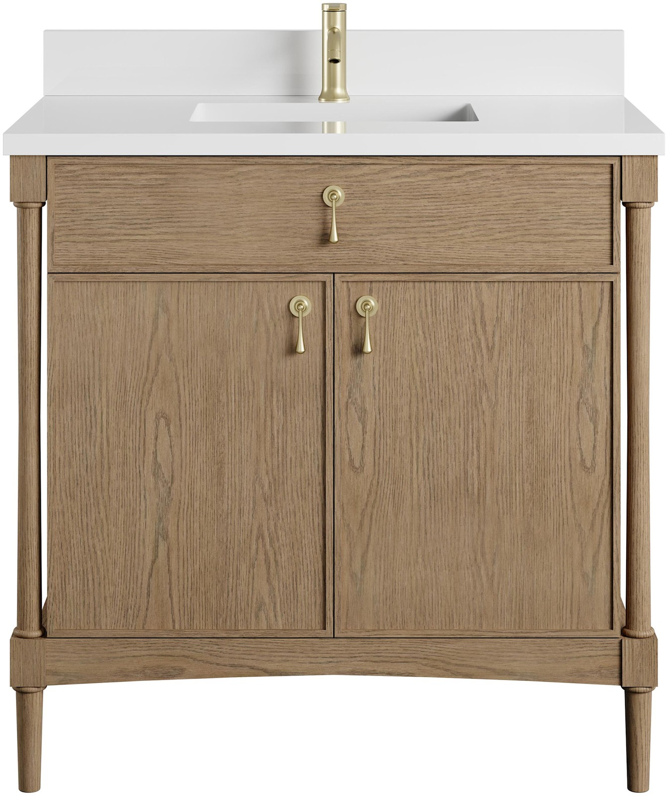 James Martin Vanities D680-V36-1WZ Kinnsden 36″ – Sable Oak