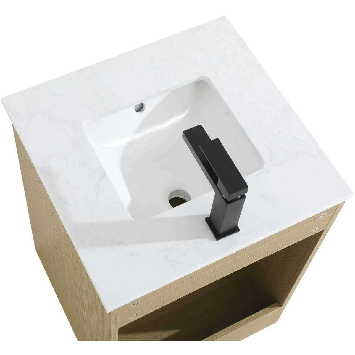 Elegant Lighting VF25020MHB Chandler Vanity Honey Brown