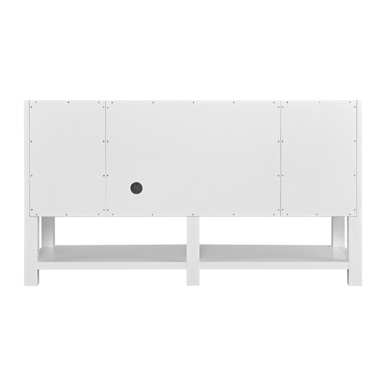 60in James Martin Breckenridge 330-V60S-BW Single Vanity, Bright White