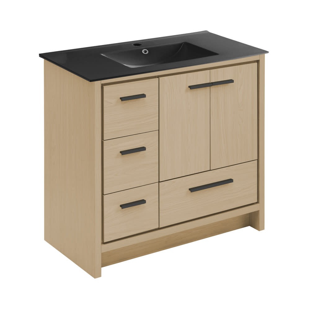 Swiss Madison SM-BV750 Virage 36″ – Natural Oak / Matte Black