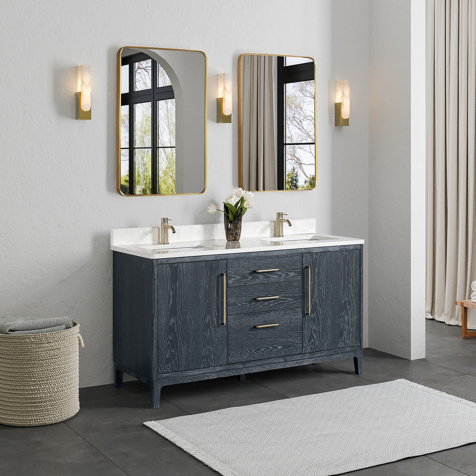Miseno MV-NM-GARA60M-GWT Gara 60″ – Washed Ash Grey