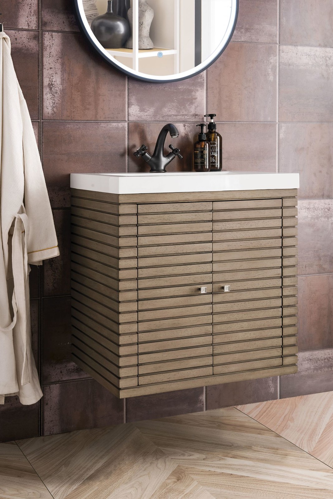 James Martin Vanities E213V24WG Linden 24″ – Wood