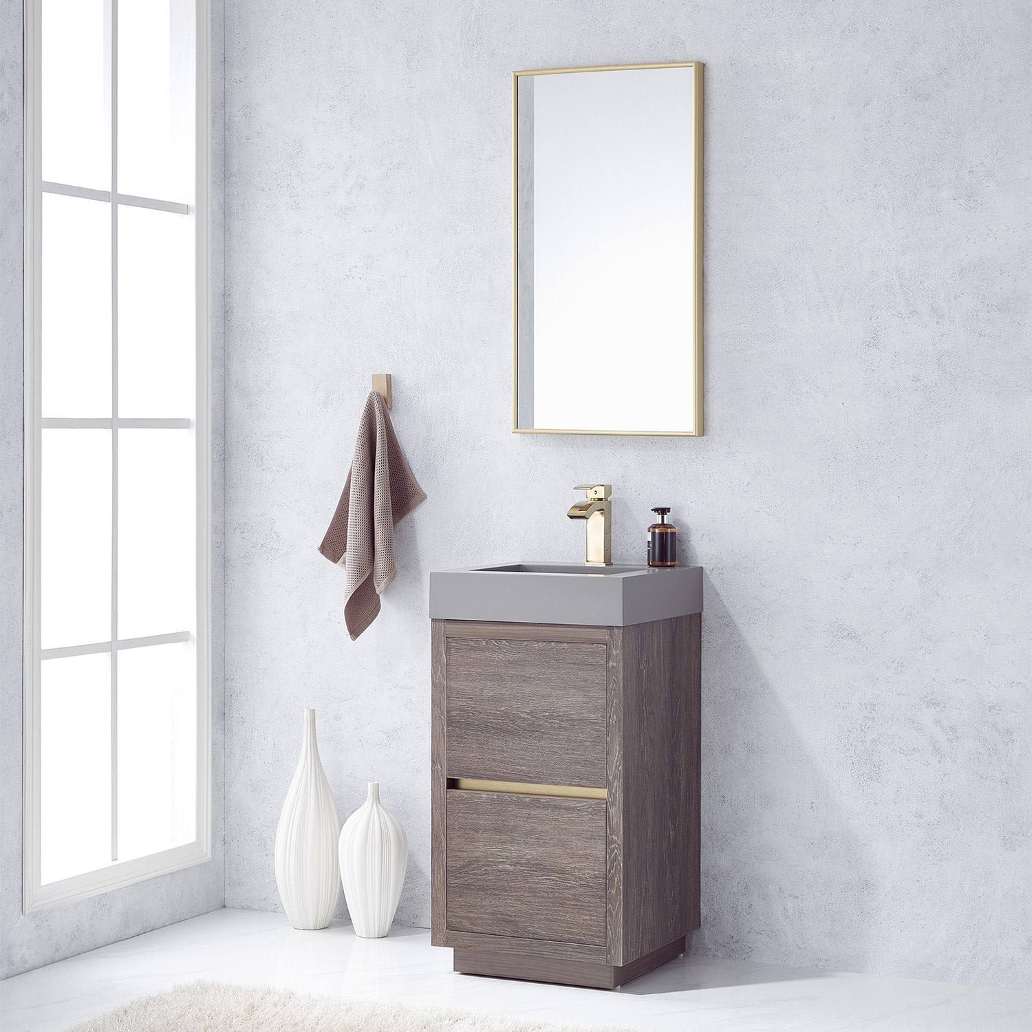 Miseno MV703018 Huesca 18″ – North American Oak