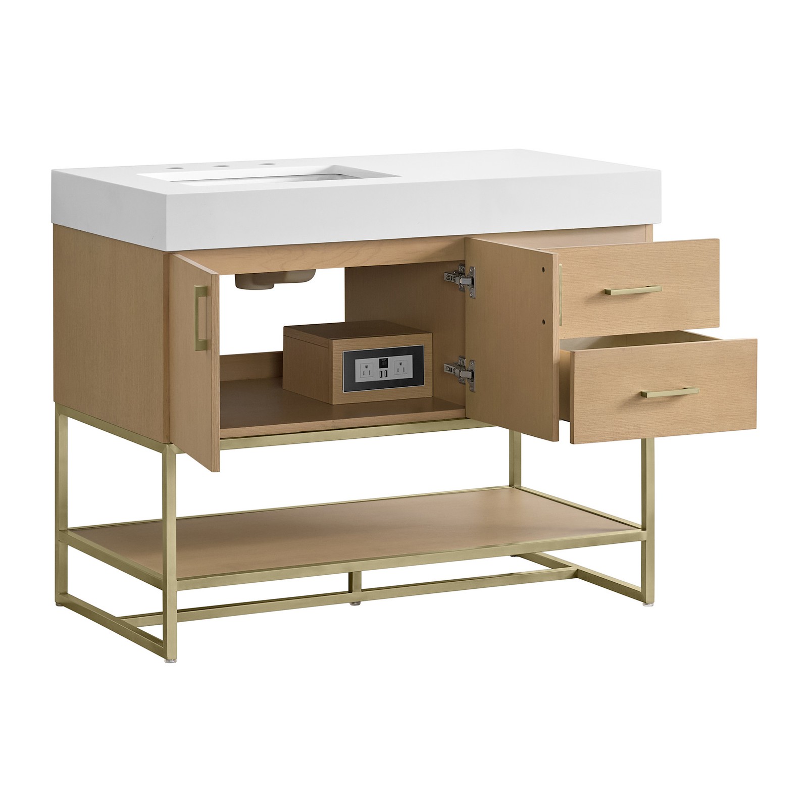 Miseno MV-MN521V42 Mauri 42″ – Warm Oak