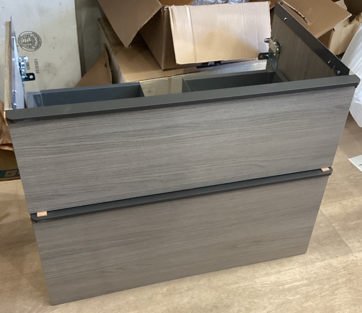 Duravit Bathroom Vanity Cabinets 2 Drawers Wall Mounted DE 4355 03535