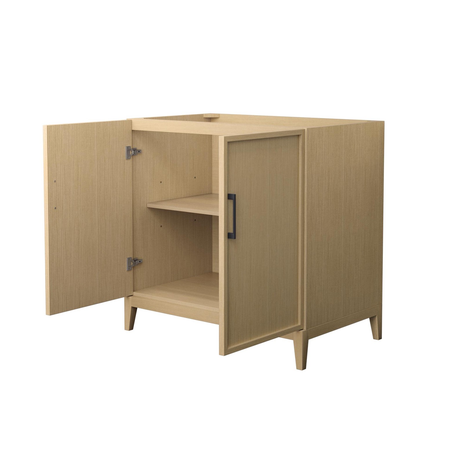 Wyndham Collection WCH717136S-CX-MXX Elan 35″ Single – White / Brushed Nickel