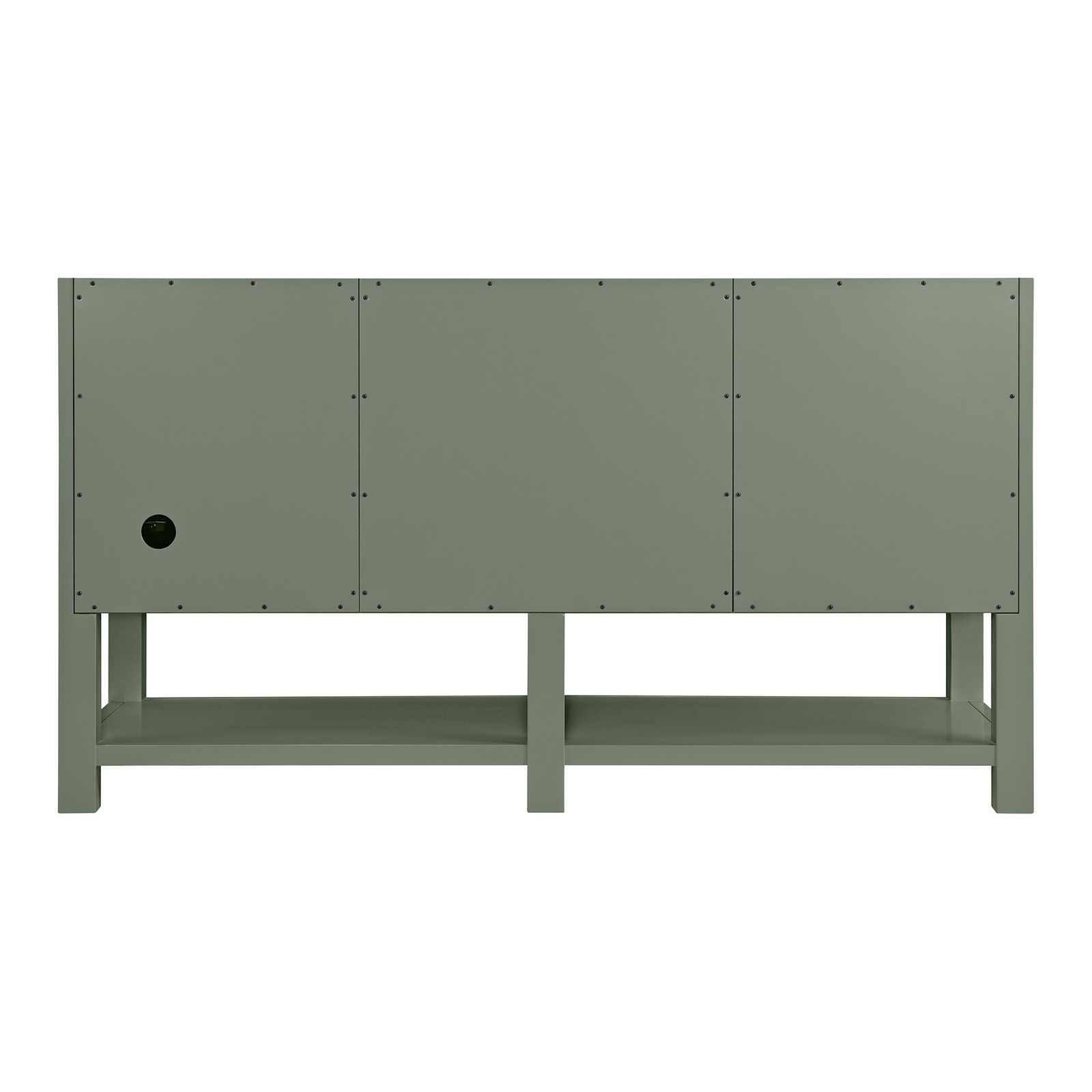 James Martin Vanities 330-V60D-3SFR Breckenridge 60″ – Whitewashed Oak