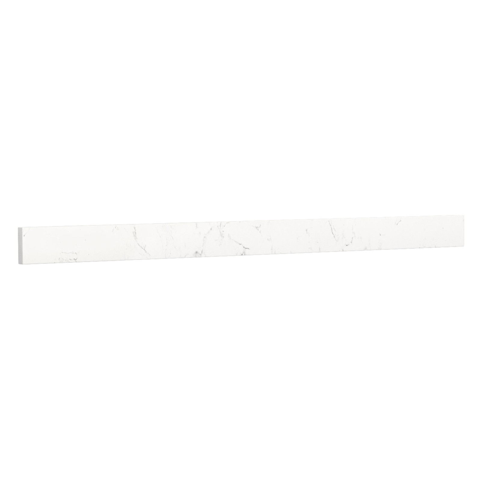 Wyndham Collection WCFVCA148BS 48″ x 3″ Backsplash – Carrara Cultured Marble