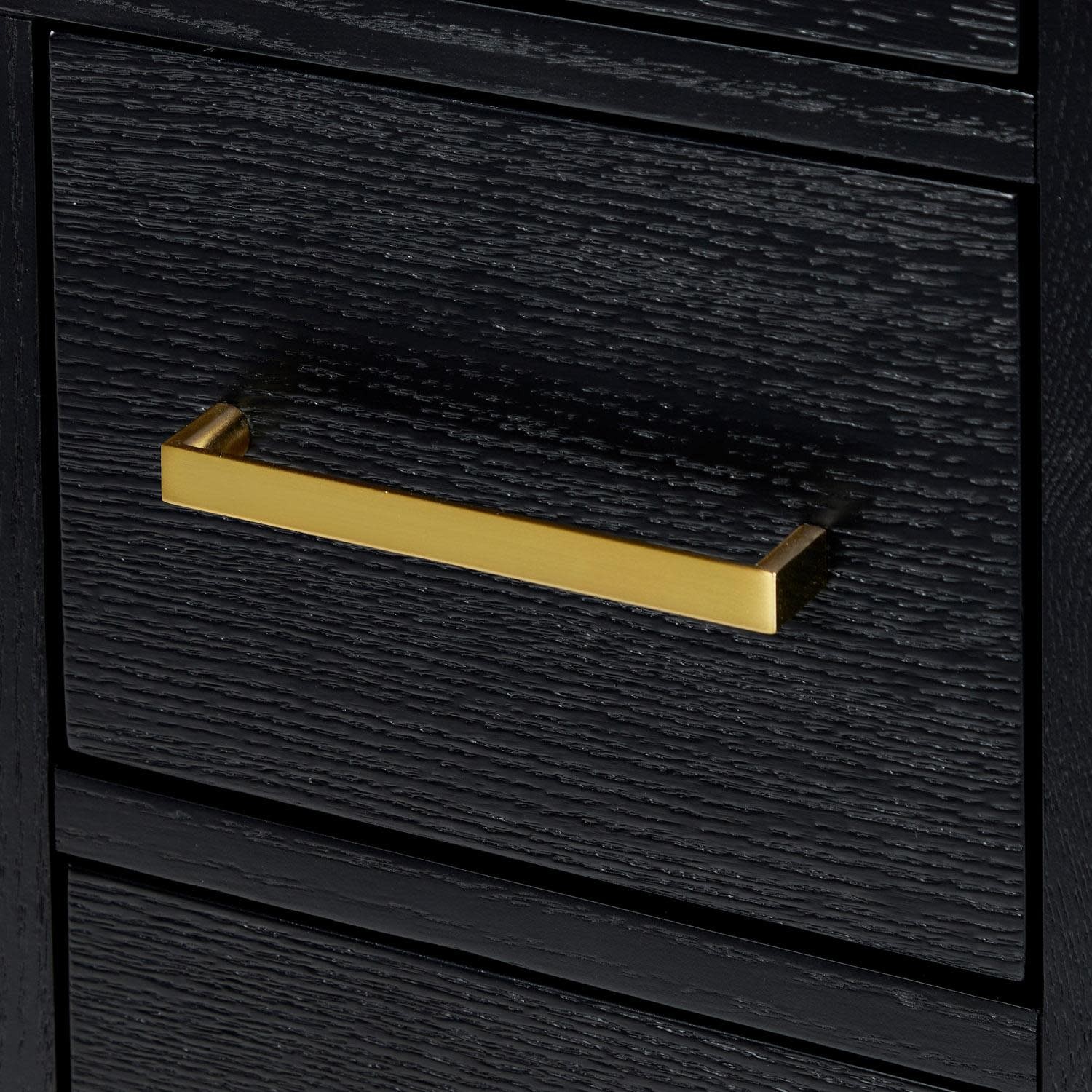 Ariel T072DCQOVO Hepburn 72″ – Brown Oak / Carrara White Quartz / Satin Brass
