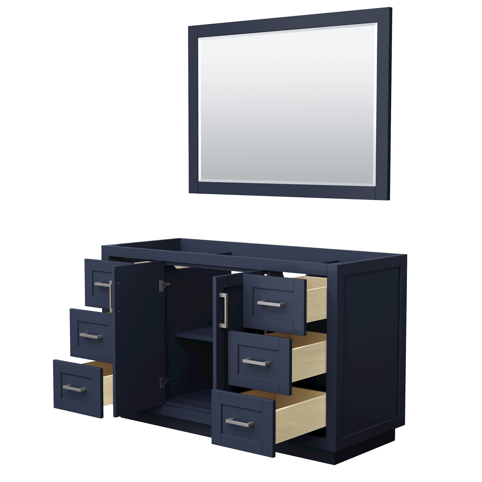 Wyndham Collection WCF2929-54S-CX-M46 Miranda 54″ Single – White / Brushed Gold