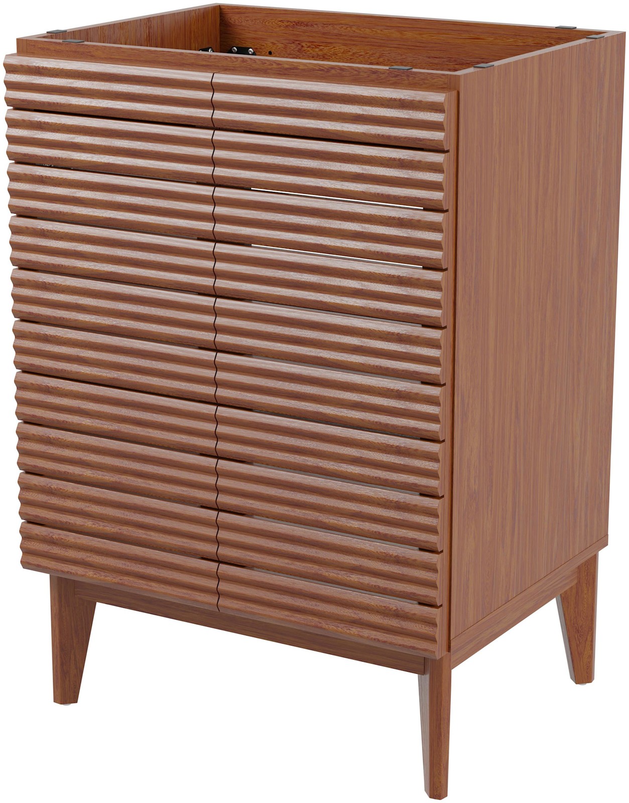 JONATHAN Y Lighting VAN1005 Calandre 24″ Single – Wood
