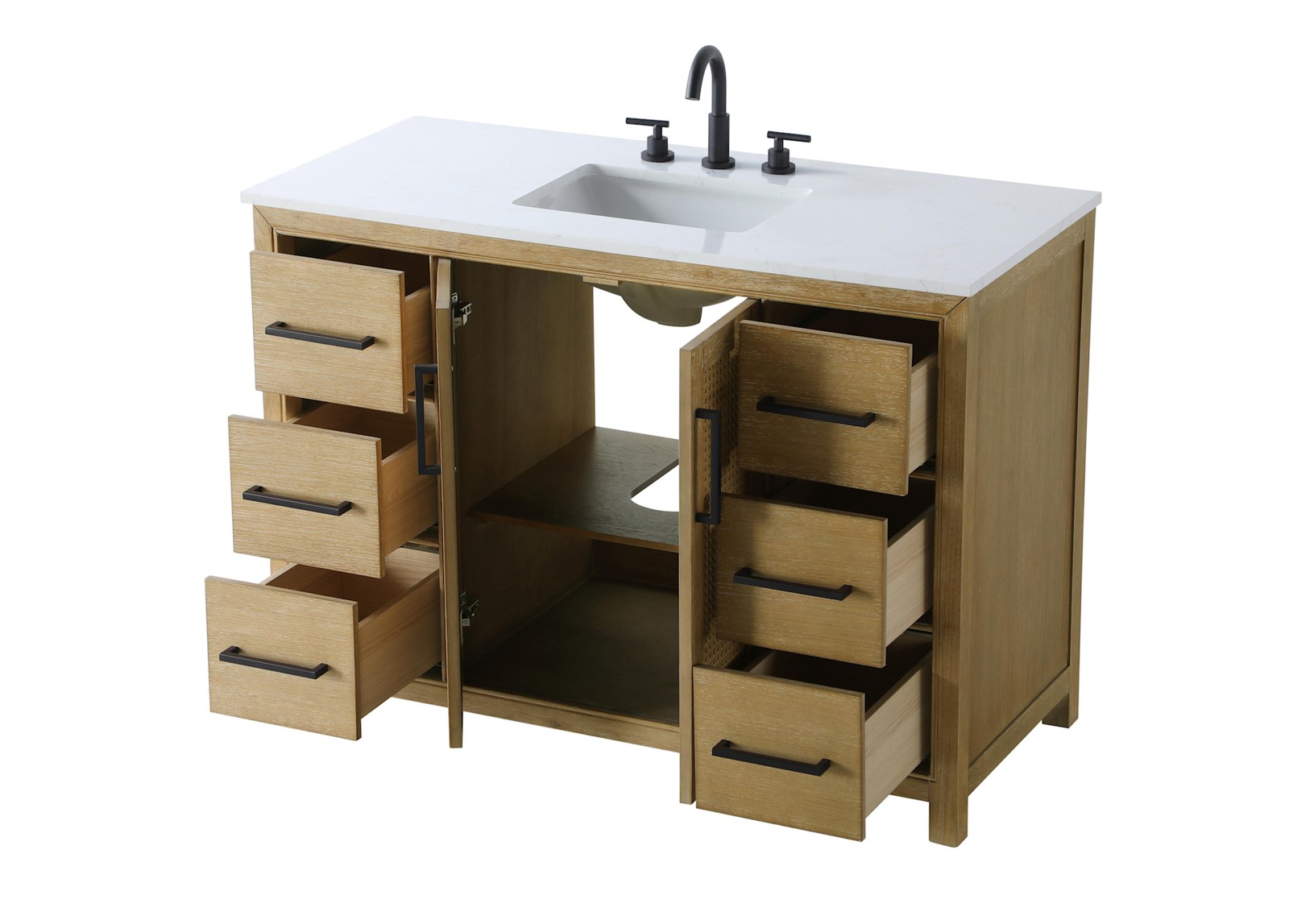 Elegant Lighting VF29548 Alina 48″ – Hazel Oak