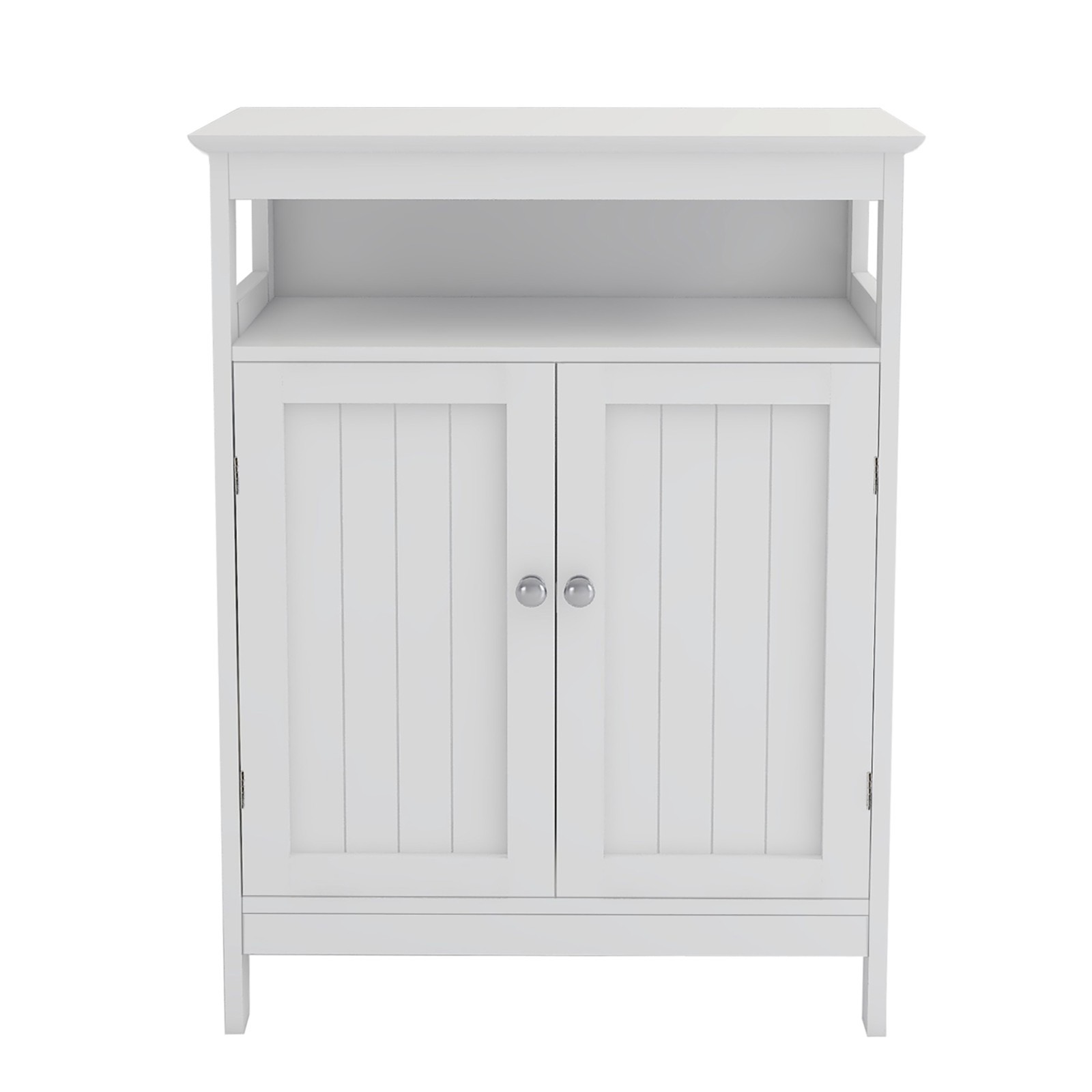 24″Vanity Cabinet For Bathroom Freestanding White Bathroom Vanity Organizer Rack