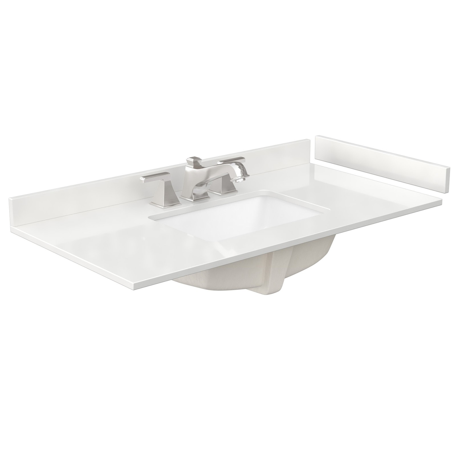 Wyndham Collection WCG2424-42S-QTZ-US3MXX Beckett 42″ – White / Giotto Quartz